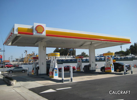 CALCRAFT is a concept-to-completion contractor for all Shell RVI-E Retrofits and conversions, Canopy, Shell Canopy