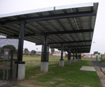 CALCRAFT Manufactures all types of canopies, including solar canopies, service station canopies, retail canopies, Solar Canopy