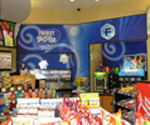 Interior painting at Circle K convenience store, Professionally Installed Graphics in Circle K Convenience Store