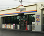 Exterior Paint and graphics on ampm convenience store